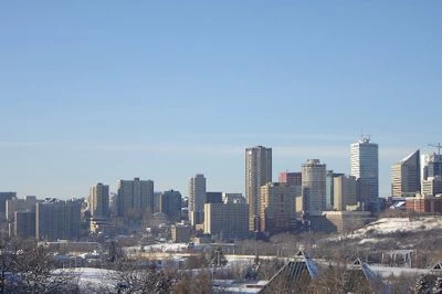 Winter in Edmonton